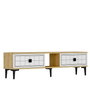 Hanah Home Yuka 150 - Roble Zafiro y Blanco